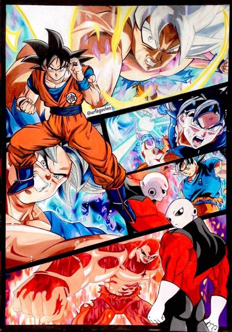 Dragon ball super chapter 10 read manga. Goku Vs Jiren Battle Collage - Dragon Ball Super by ...