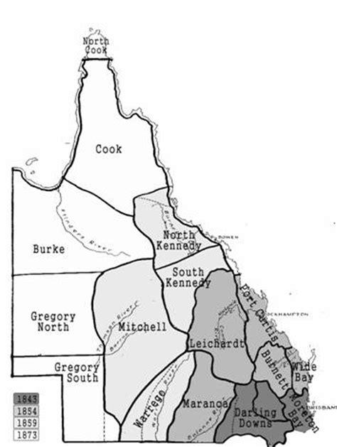 Diese landkarte zeigt ihnen den bundesstaat queensland in australien. Queensland | onomastik.com