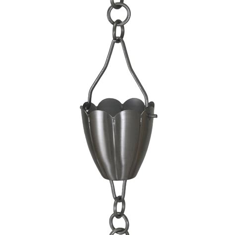 Stainless Steel Square Cup Rain Chain - Affordable Rain Chains