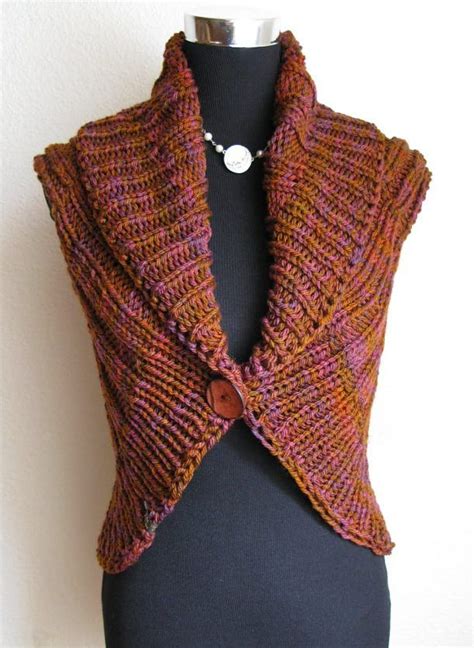 Free cat knitting pattern downloads. Free Knitting Pattern for Shawl Collar Vest | Knit vest ...