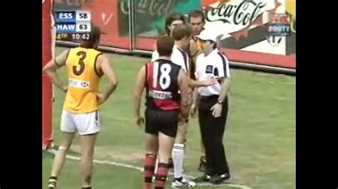 Essendon bombers (h) sat 20 mar 21. 2005 Rnd 3 Essendon Vs Hawthorn - YouTube