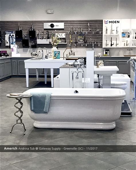 2123 augusta street ste a greenville, sc 29605 get directions. Americh Andrina Tub @ Gateway Supply - Greenville (SC ...