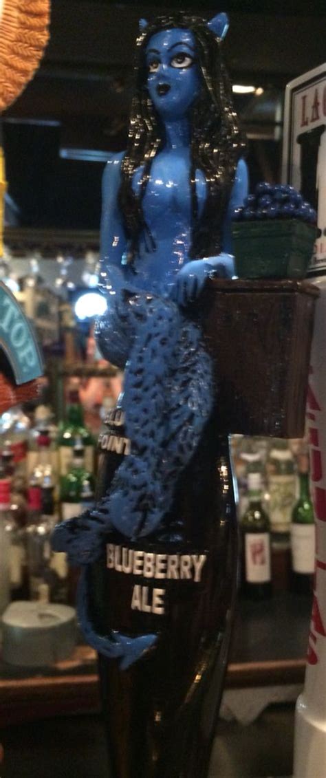 Blue points blueberry ale is a crisp golden ale with just a hint of blueberry flavor and a mild hops finish. Blue Point Blueberry Ale Tap Handle | Victorian dress, Tap ...