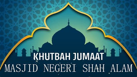 Begitu juga banjir di negeri ini. Khutbah Jumaat 17 Ogos 2018 - TVSelangor