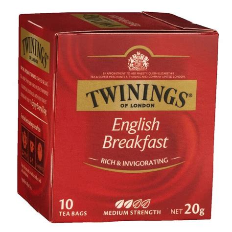 This is because they cause significant damage to our environment and might even affect our own health. Twinings English Breakfast Tea Bags 10 Pack | Officeworks