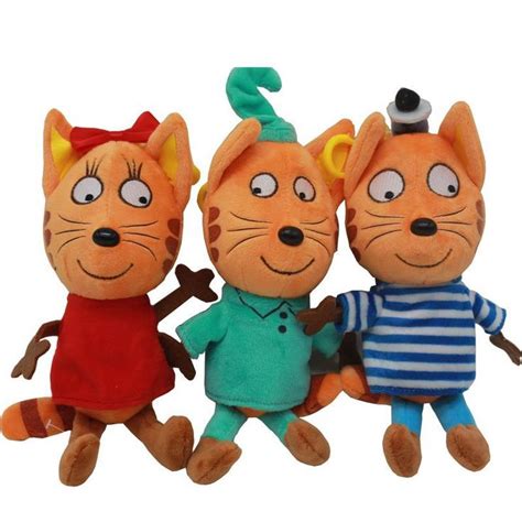 My cat drools when she's happy, is this normal? $26.67 - Nice 3pcs/lot Russian Cartoon Three Kittens Happy ...