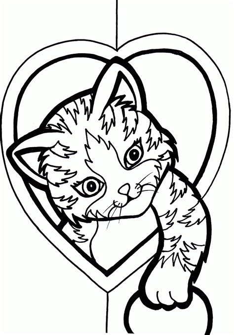 Plusieurs dizaines de coloriages chat disponibles ainsi que plusieurs autres dessins vous trouverez pour votre enfant son coloriage prefere de chat. 111 dessins de coloriage coeur à imprimer sur LaGuerche ...