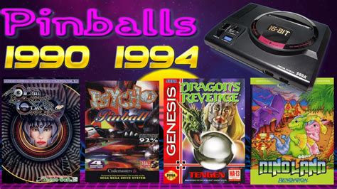 Choose by sub genre like martial arts, baseball, wrestling & more to find exactly . Evolucion juegos de pinball en Mega Drive/Genesis (1990 ...