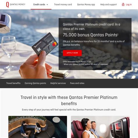 Maybe you would like to learn more about one of these? Qantas Premier Platinum Credit Card with 75,000 FF Points Sign up Bonus - Reduced First Year ...
