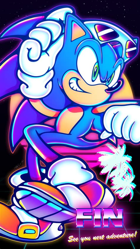 Sonic mania sonic 3 character aesthetic wallpaper art pictures game art sonic the hedgehog pikachu mario. Painting over wallpaper: Vaporwave Wallpaper Sonic