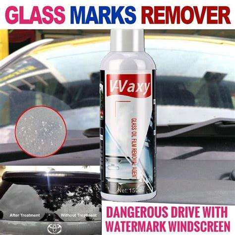 Glass Marks Remover | Hard water stains, Cleaning painted ...