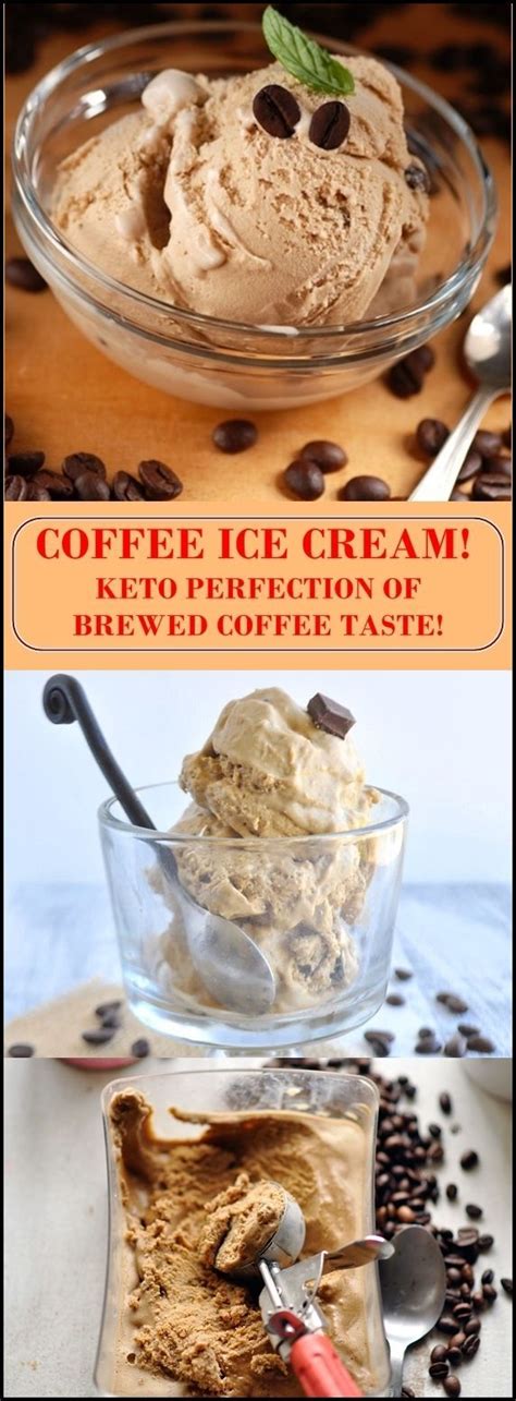 How to make an ultra rich and creamy low carb keto ice cream recipe, with just 4 ingredients, no ice cream maker required, and a dairy free and low carb keto ice cream recipe everyone can enjoy due to not having any preservatives or stabilizers, the keto ice cream is best the day it's made, but. Coffee Ice Cream: Keto Perfection of Brewed Coffee Taste! | * Keto | Coffee ice cream, Ketogenic ...