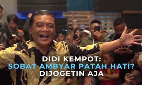 (intro) c am f g c am sak umpomo. Chord Lagu Didi Kempot Ambyar