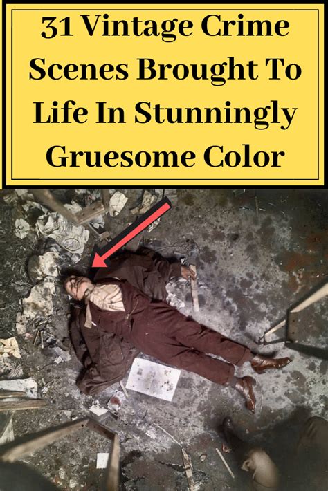 A graphic crime scene photo is one in which the victim or victims are left with no dignity at all. Newest crime scene photos