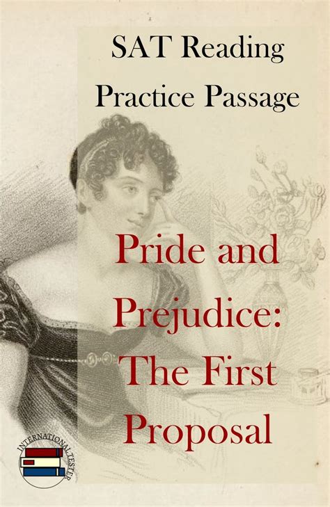 After reading the following passage, you'll have to infer the author's opinion about a topic discussed in the passage, and also identify the sentence from the passage that did i mention it's free? SAT Style Reading Passage: Pride and Prejudice, The First Proposal in 2020 | Reading passages ...