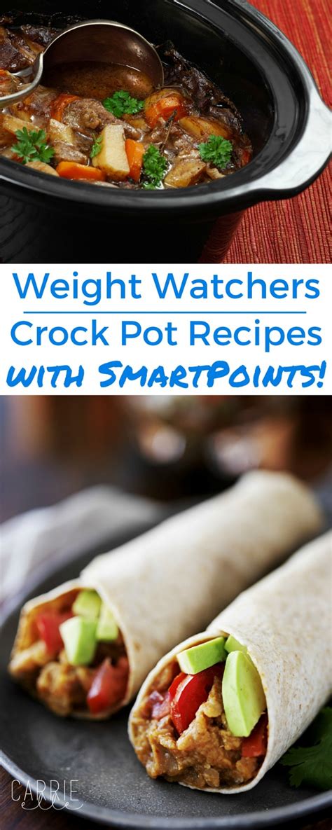 Weight watchers biscuit pot pie, crock pot chops or ribs, crock pot tijuana pie, etc. Weight Watchers Crock Pot Recipes - Carrie Elle