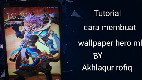 Maybe you would like to learn more about one of these? Tuttorial cara buat wallpaper hero ml - YouTube