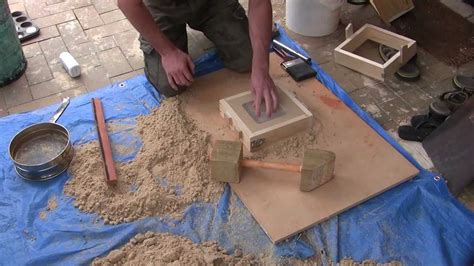 What is after cast removal? Making greensand at home for metal casting - YouTube