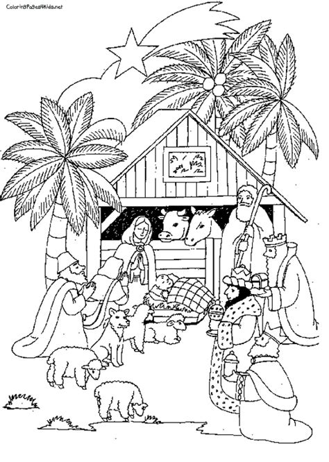 You might also be interested in coloring pages from religious christmas category. Printable Christmas Nativity Coloring Pages at GetDrawings | Free download