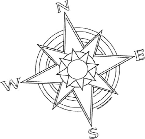 Kids, adults, themed printables and more. compass rose coloring page