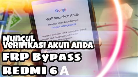 Jika kita masih ingat dan menyimpan akun google yang pernah di tautkan mungkin gak ada masalah,namun yang jadi masalah adalah jika kita lupa akun google. Redmi 6A Terkunci Akun Google MIUI 10 - YouTube