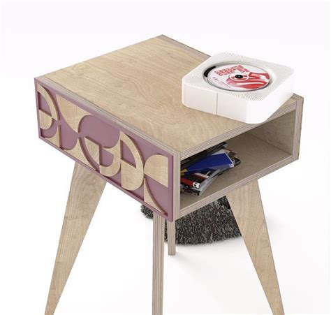 With a warm chestnut coloured finish and antique brass coloured handles to the front of the two storage drawers. Modern nightstand bedside table mid century night table ...