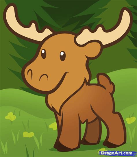 Maybe you would like to learn more about one of these? http://imgs.tuts.dragoart.com/how-to-draw-a-moose-for-kids_1_000000011706_5.gif | Cartoon ...