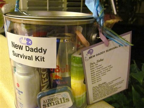 Our list of the best gifts for new dads has you covered from unique to customized options to choose from. New Daddy Survival Kit .....because new Daddy deserves a ...