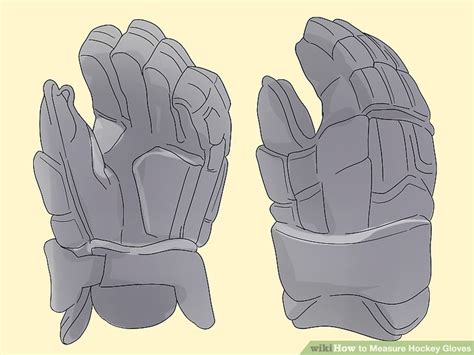 Too big or too small can be just as much a problem so always use sizing guides and measure your hands to get the best. How to Measure Hockey Gloves: 14 Steps (with Pictures ...