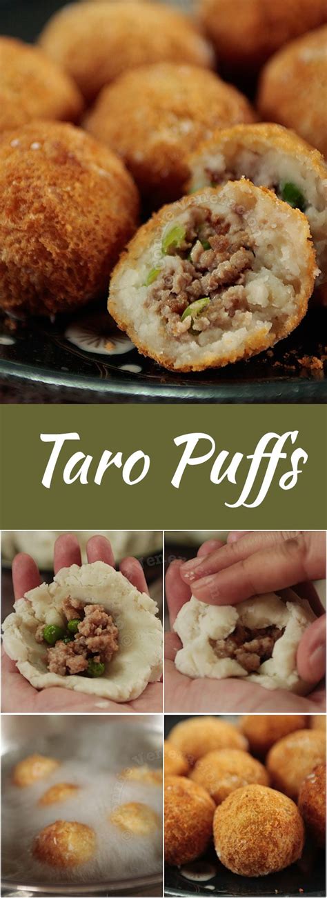 The cooking process is very easy, and i'll show you a very popular and delicious way to season the lamb. Taro puffs are fried dumplings, a favorite dim sum dish. Lightly crisp on the surface, creamy ...