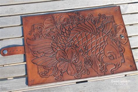 Tools and supplies to make this leather card holder. Letter Template Leather Carving / Top Free Printable ...