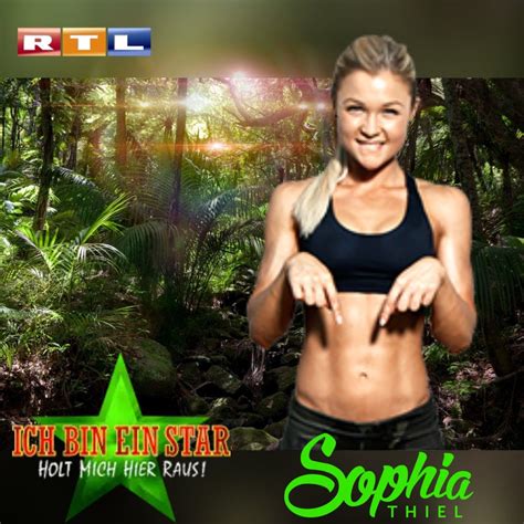 Sophia thiel photos appears in: Fitness-Maus Sophia Thiel ins RTL-Dschungelcamp 2019 ...