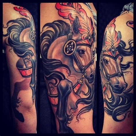 You can get a realistic, artistic, tribal horse tattoo design, either black and white or with some colour embellishments. Pin on Horse / Unicorn