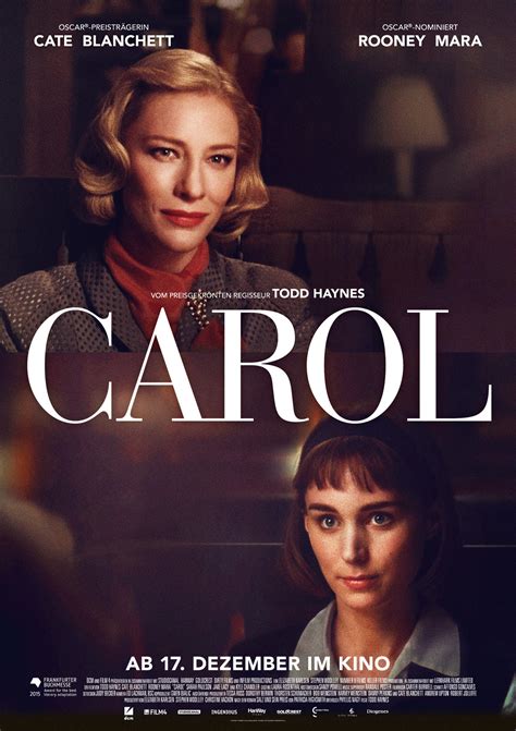 Дизайнер тереза бэливе работает в универмаге. Carol - Film 2015 - FILMSTARTS.de