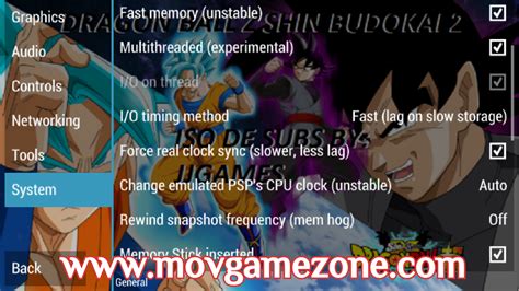 Search in the storage folder and search for the download results. Best PPSSPP Setting Of Dragon Ball Z Shin Budokai 2 De Subs PPSSPP Blue or Gold Version.1.4.apk ...