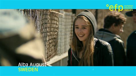 Op pathé.nl vind je filmnieuws, de laatste trailers, tijden en tickets. European Shooting Stars 2018/ Sweden/ Alba August - YouTube