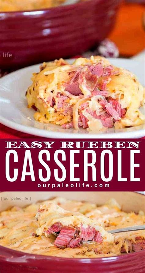 Low carb reuben casserole prepare the cabbage by placing it in a bowl and pouring boiling water over top of it. Reuben Casserole - Low-Carb, Primal, Keto + Thousand ...