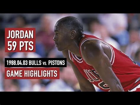 As you can imagine, this led to countless altercations, fights and technical fouls, as the chicago bulls kept knocking at the door of eastern conference supremacy and were. Michael Jordan scores 59 pts vs the Bad Boys. Bulls vs ...