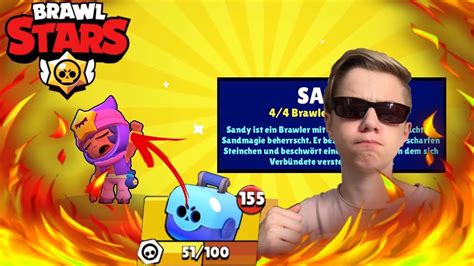 Sandy is a brawler quality legendary, within this group we can also get others brawlers as it leon, crow and spikegiving a total of 4 brawlers legendary does sandy have a partner or family in brawl stars? OMG•Ich habe Sandy aus einer Brawl Box gezogen- Box ...