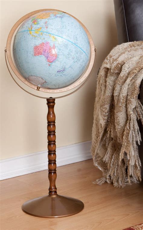 Save 10% with code save10. TREASURY Floor Standing Educational Globe by Replogle ...