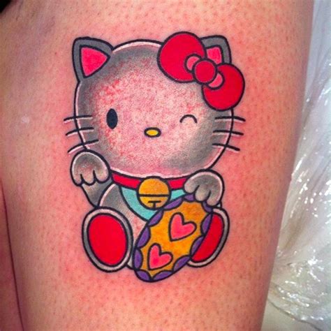 Sebelum diperkenalkan hak cipta karakter hello kitty di daftarkan dulu pada tahun 1976. Terkeren 29+ Gambar Tato Hello Kitty Di Punggung - Gambar Tato Keren