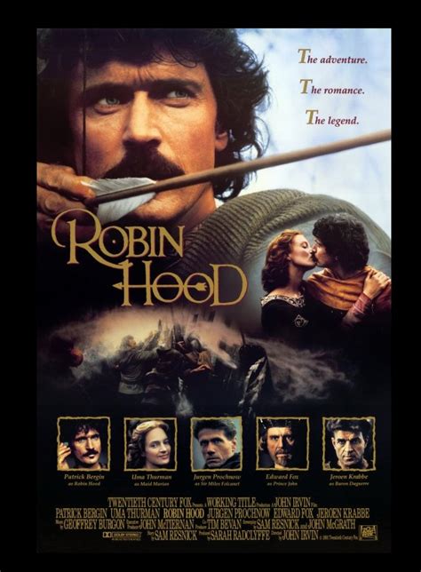 Robin hood is a legendary heroic outlaw originally depicted in english folklore and subsequently featured in literature and film. Patrick Bergin | Robin Hood Wiki | FANDOM powered by Wikia