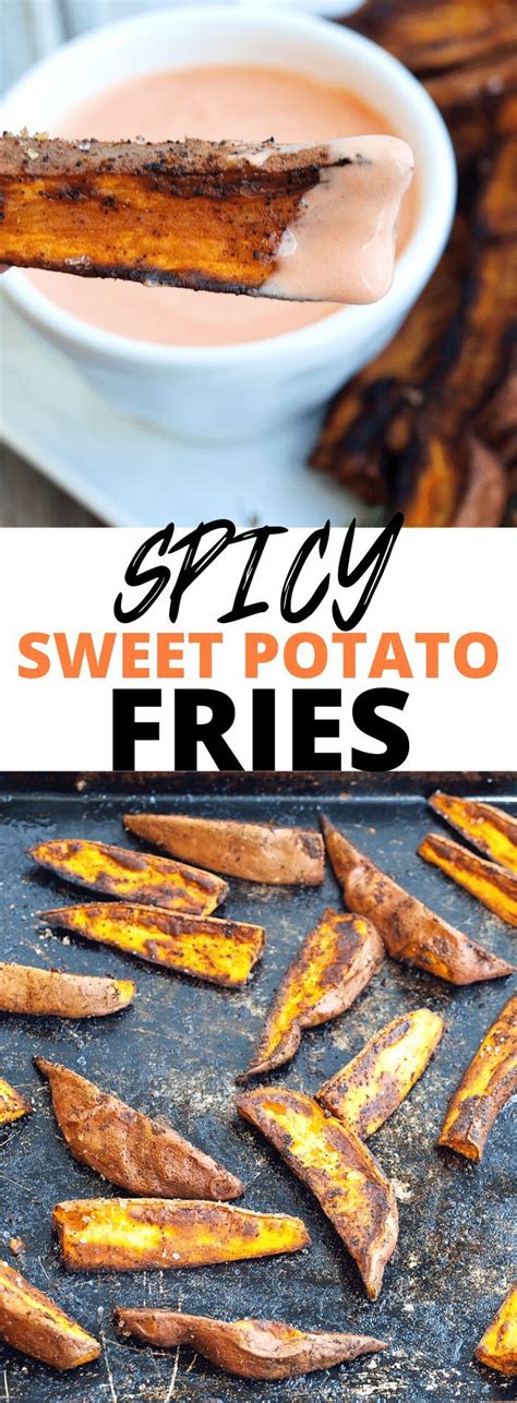 Most of these are also suitable for sweet potato fries. YUM!! These spicy sweet potato fries are easy and taste so good. I love the zesty dipping sauce ...