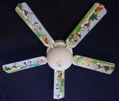 New disney cars lightning mater 42 ceiling fan blades only. New DISNEY MICKEY & MINNIE MOUSE & FRIENDS Ceiling Fan 52 ...