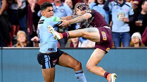 Latrell mitchell and brad fittler returned to the scene of their greatest origin disappointments to achieve near perfect redemptions as the blues laid the foundations for a nsw dynasty to rival the. NRL 2019: Kalyn Ponga relives Latrell Mitchell tackle and ...