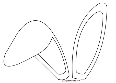 Download printable bunny ear template 2 free or preview online. bunny ears clipart black and white 10 free Cliparts | Download images on Clipground 2020