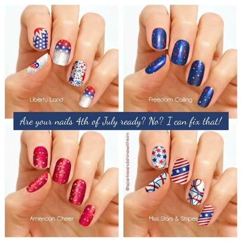 Maybe you would like to learn more about one of these? 4th of July Nails #15minutemanicure #patrioticnails # ...