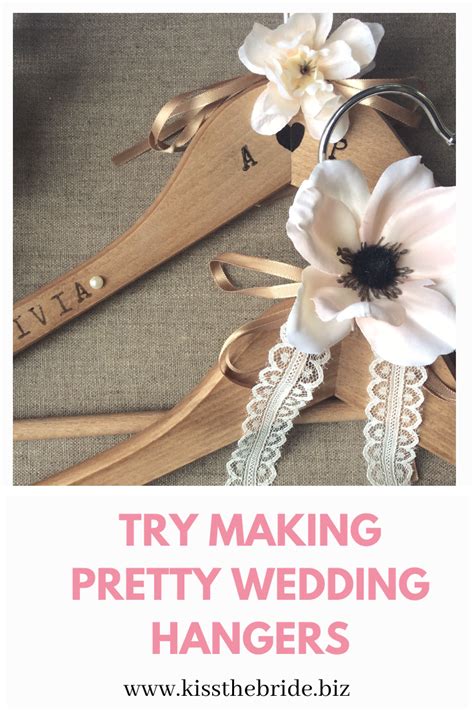 Itschanner 121 views2 months ago. Simple DIY: Personalised wedding hangers ~ KISS THE BRIDE MAGAZINE