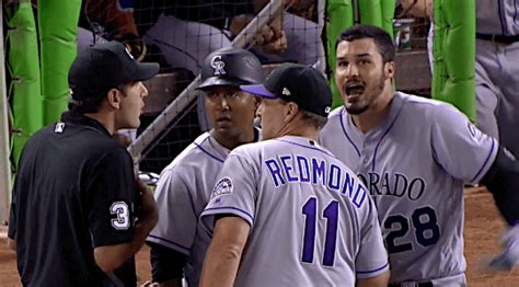 Nolan arenado's swing is a thing of beauty. Nolan Arenado gets rung up on a checked swing, gets ...