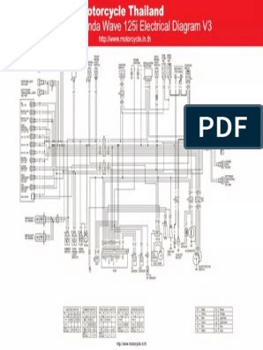 I need the wiring diagrams for both crvs. Wiring Diagram Honda Wave 125 - Wiring Diagram Schemas